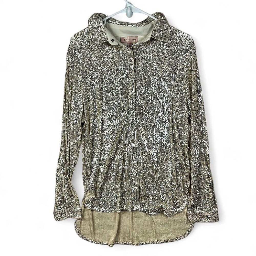 Philosophy Women's Gold Blouse
